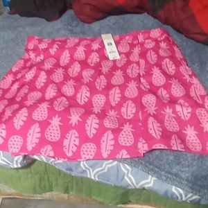 Charlie paige size small pink pineapple skirt